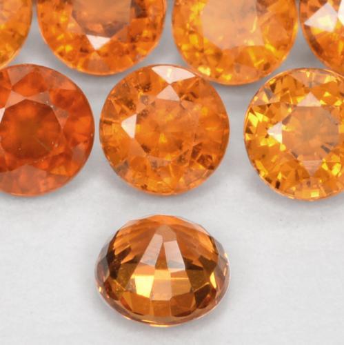 Grenat Spessartite Orange moyen naturelle Tour, 0.31 ct, VS
