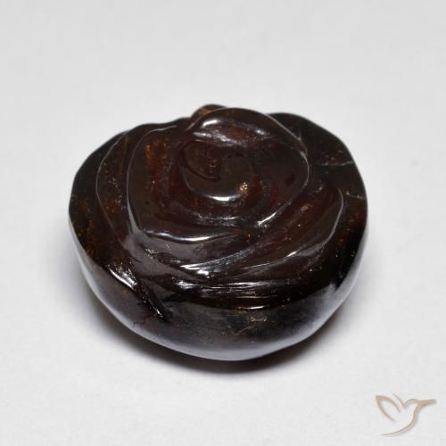Grenat Spessartite Brun pécan naturelle Taille Fleur, 14.42 ct, Translucide