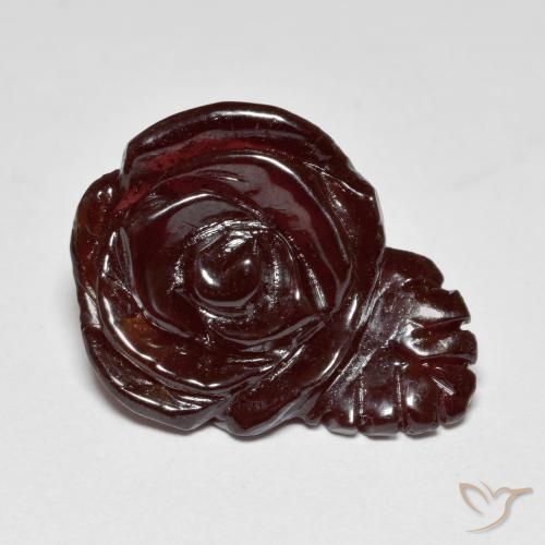 Grenat Spessartite Marron chaud naturelle Taille Fleur, 16.18 ct, Translucide