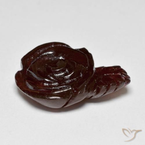 Grenat Spessartite Marron chaud naturelle Taille Fleur, 16.18 ct, Translucide