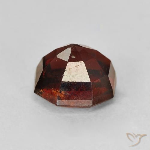 Grenat Spessartite Orange foncé naturelle Octogone / coupe Émeraude, 2.46 ct, SI