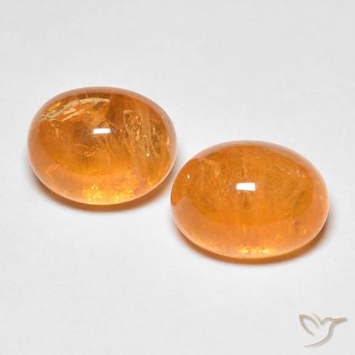 Achetez naturel 5.11ct Orange moyen Grenat Spessartite gems, Coupe ovale, En provenance Mozambique chez GemSelect. En stock, livraison internationale!