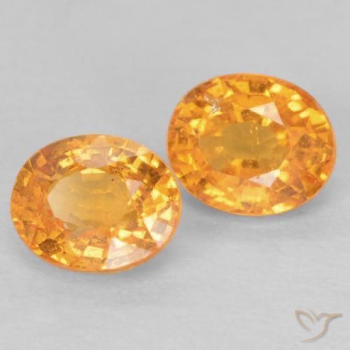 Shop natural 1.05ct Orange intense Grenat Spessartite gems, ovale, from Mozambique at GemSelect. In stock, global shipping!