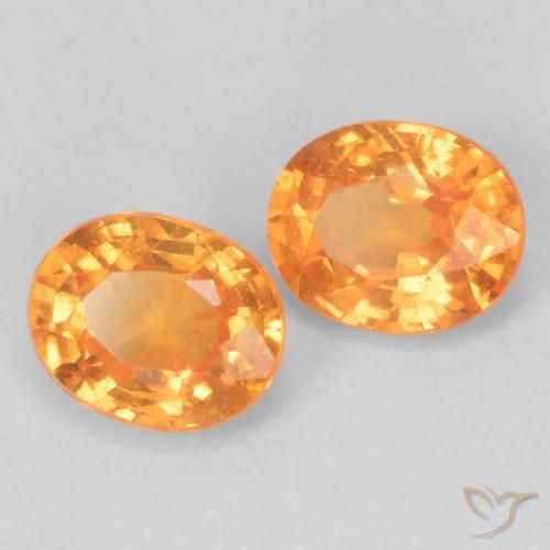 Shop natural 0.97ct Orange moyen Grenat Spessartite gems, ovale, from Mozambique at GemSelect. In stock, global shipping!