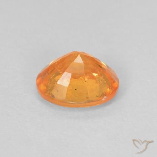 Grenat Spessartite Miel Orange naturelle ovale, 0.70 ct, VS-SI