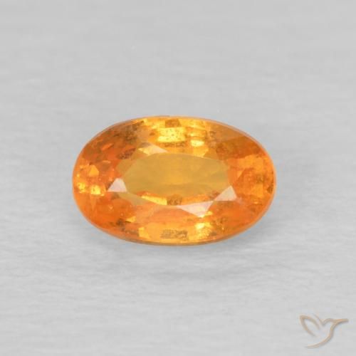 0.46ct Naturel Orange moyen Grenat Spessartite, ovale, VS