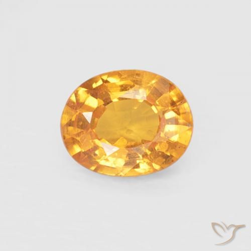 0.43ct Naturel Orange moyen Grenat Spessartite, ovale, VS