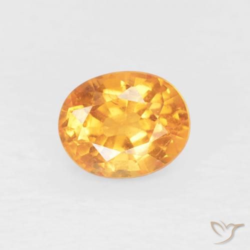 0.50ct Naturel Orange moyen Grenat Spessartite, ovale, VS