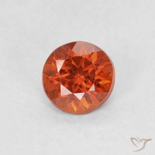 0.33ct Naturel Orange moyen Grenat Spessartite, Tour, SI