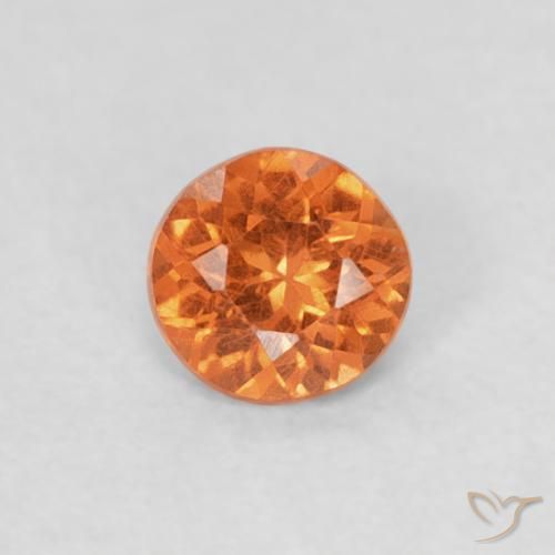 0.23ct Naturel Orange feu Grenat Spessartite, Tour, SI