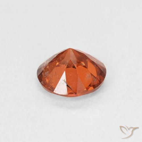 Grenat Spessartite Ambre orange naturelle Tour, 0.51 ct, SI