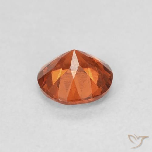 Grenat Spessartite Ambre orange naturelle Tour, 0.57 ct, SI
