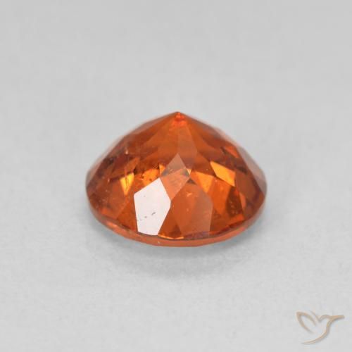 Grenat Spessartite Orange rougeâtre naturelle Tour, 1.85 ct, SI