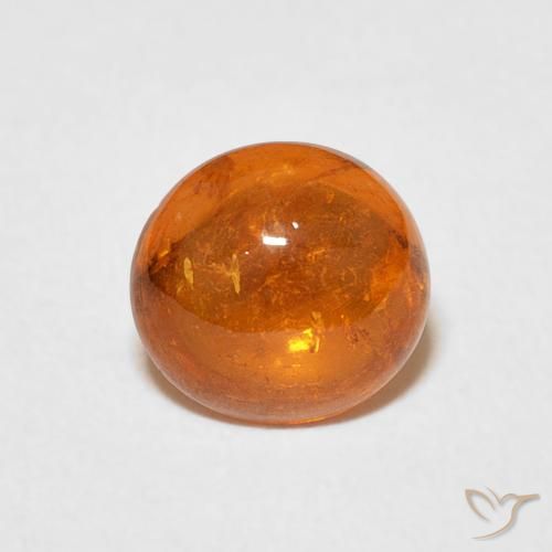 2.10ct Naturel Orange feu Grenat Spessartite, ovale, Transparent
