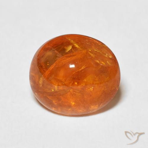 3.53ct Naturel Orange moyen Grenat Spessartite, ovale, Transparent