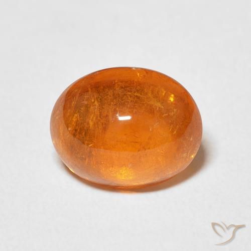 4.21ct Naturel Orange moyen Grenat Spessartite, ovale, Transparent