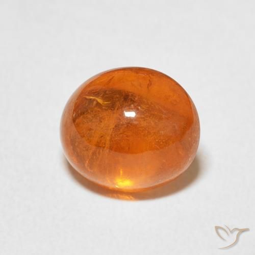 2.84ct Naturel Orange moyen Grenat Spessartite, ovale, Transparent