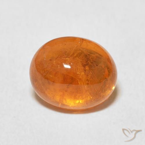 2.82ct Naturel Orange moyen Grenat Spessartite, ovale, Transparent