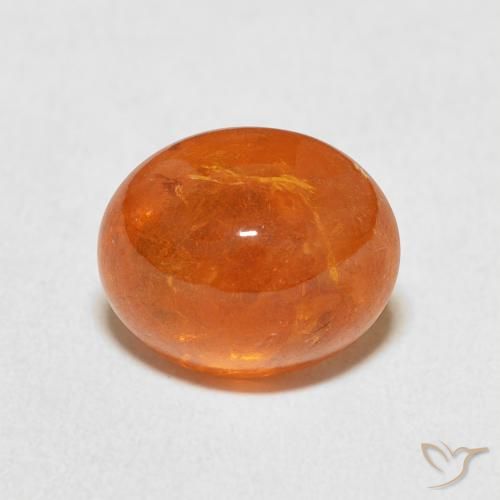 5.28ct Naturel Orange moyen Grenat Spessartite, ovale, Transparent