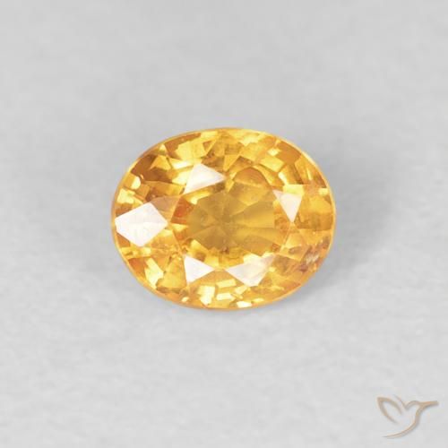 0.51ct Naturel Orange moyen Grenat Spessartite, ovale, VS