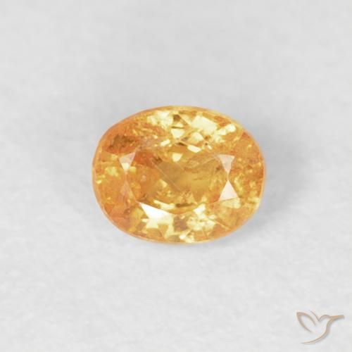 0.27ct Naturel Orange-or Grenat Spessartite, ovale, VS-SI