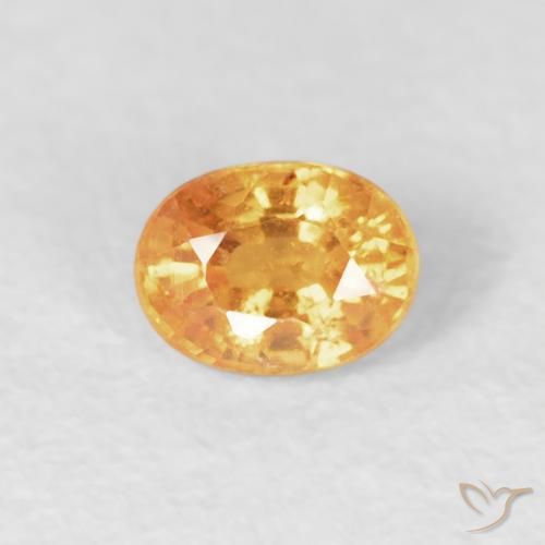 0.29ct Naturel Orange moyen Grenat Spessartite, ovale, VS-SI