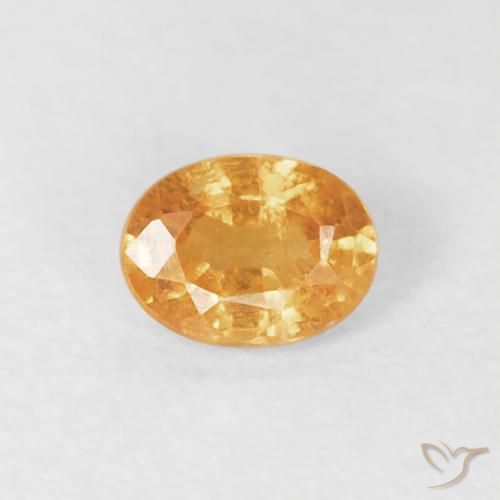 0.26ct Naturel Orange moyen Grenat Spessartite, ovale, VS