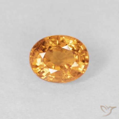 0.53ct Naturel Orange moyen Grenat Spessartite, ovale, VS