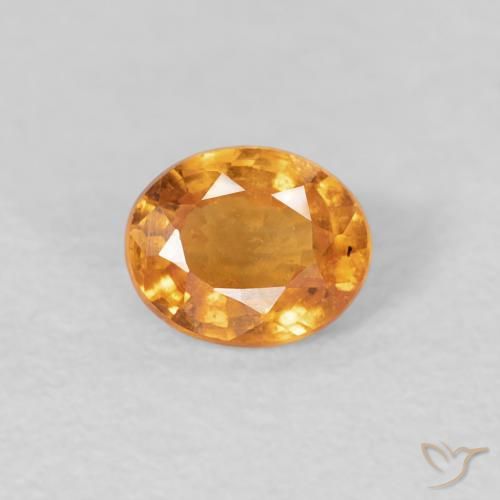 0.45ct Naturel Orange moyen Grenat Spessartite, ovale, VS
