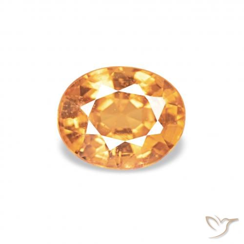 0.58ct Or Grenat Spessartite, ovale, VS