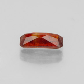Sphalérite Multicolore naturelle Taille émeraude, 0.80 ct, VS-SI