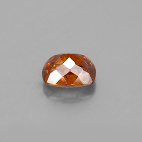 Sphalérite orange naturelle coupe coussin, 1,50 ct, SI