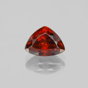 Sphalérite Rouge orange naturelle Trillion, 2.23 ct, VS