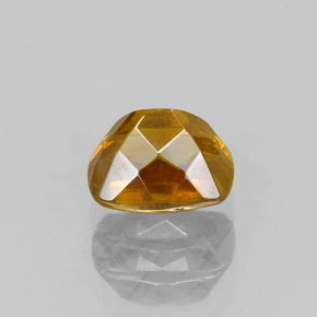 Sphalérite Orange rougeâtre naturelle Coupe coussin, 1.33 ct, SI