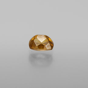 Sphalérite Jaune doré naturelle Coupe coussin, 0.62 ct, VS