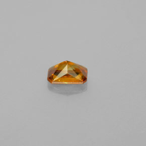 Sphalérite Jaune doré naturelle Taille émeraude, 0.75 ct, VS
