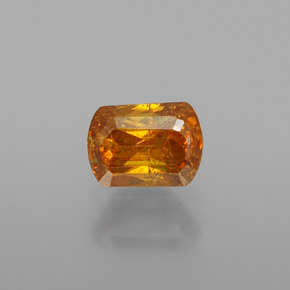 Sphalérite jaune naturelle forme fantaisie, 0,73 ct, VS-SI
