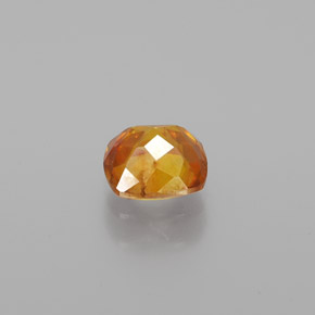 Sphalérite Jaune doré naturelle Coupe coussin, 1.03 ct, VS