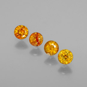 Achetez naturel ct Jaune doré Sphalérite gems, Coupe roude, En provenance Mexique chez GemSelect. En stock, livraison internationale!