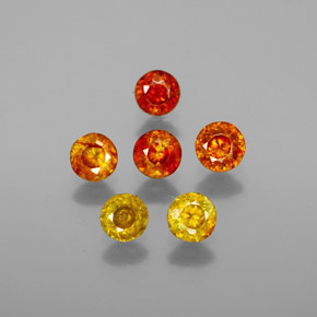 Achetez naturel ct multicolore sphalérite gems, coupe roude, en provenance mexique chez gemselect. en stock, livraison internationale!