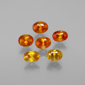 Achetez naturel ct Jaune doré Sphalérite gems, Coupe ovale, En provenance Mexique chez GemSelect. En stock, livraison internationale!