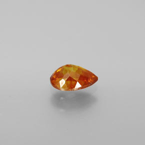 Sphalérite Jaune doré naturelle En forme de poire, 1.01 ct, VS-SI