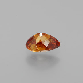 Sphalérite Jaune doré naturelle En forme de poire, 0.90 ct, VS-SI