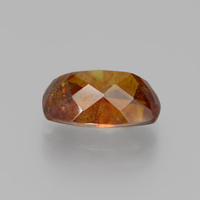 Sphalérite orange naturelle forme fantaisie, 3,48 ct, SI