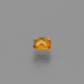 Sphalérite or naturelle taille émeraude, 0,30 ct, VS