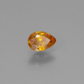 Sphalérite or naturelle en forme de poire, 0,47 ct, VS