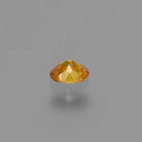 Sphalérite Jaune doré naturelle Coupe ovale, 0.20 ct, VS
