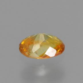Sphalérite Jaune doré naturelle Coupe ovale, 0.22 ct, VS-SI