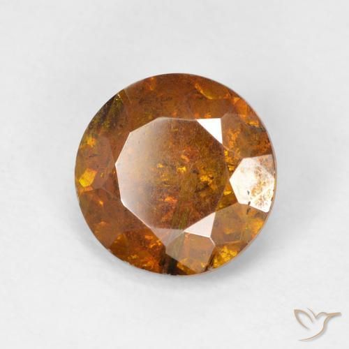 Sphalérite Medium Dark-Orange naturelle Tour, 2.55 ct, I1