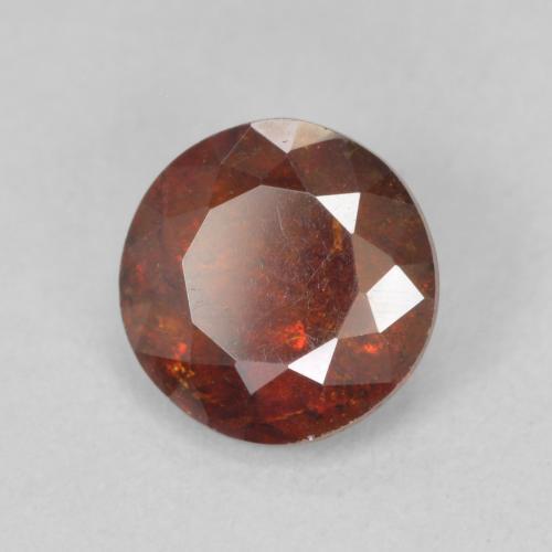 Sphalérite Orange rouge foncé naturelle Tour, 1.68 ct, SI-I1